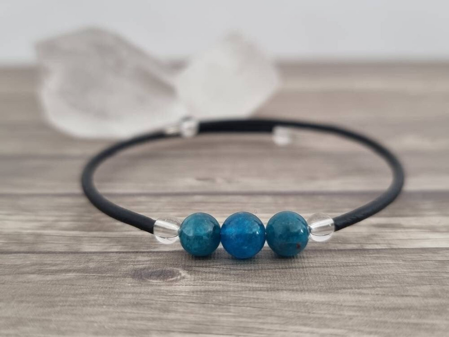 Pulsera de alambre de apatita