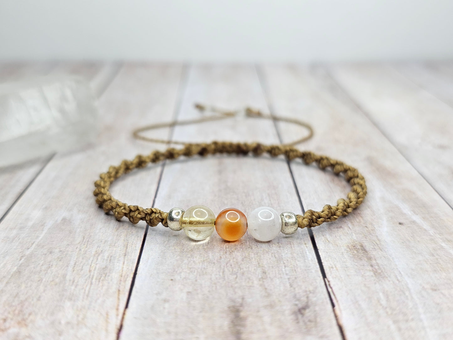 Pulsera trio para el equilibrio hormonal y el síndrome de ovario poliquístico