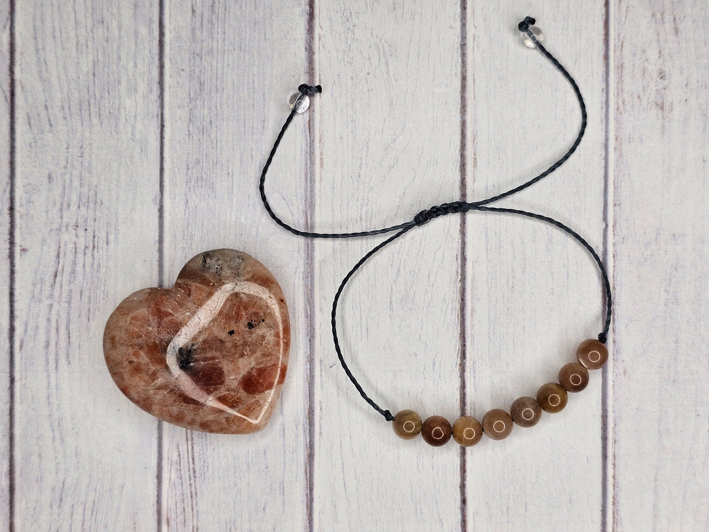 Sunstone bracelet
