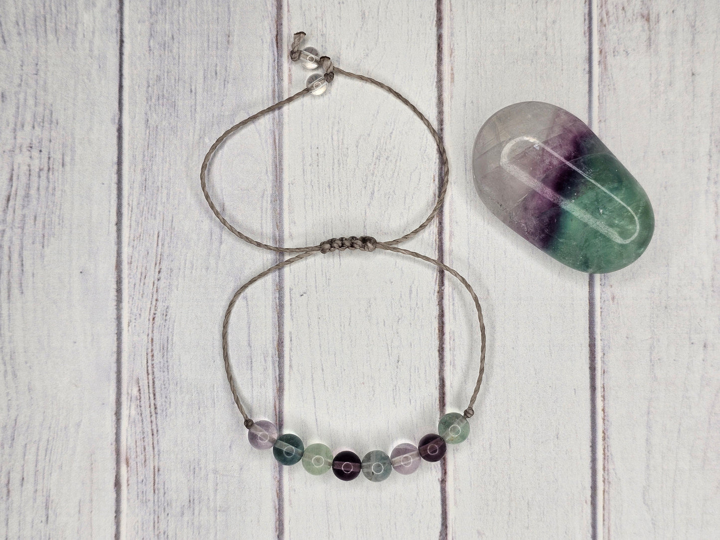 Pulsera de fluorita