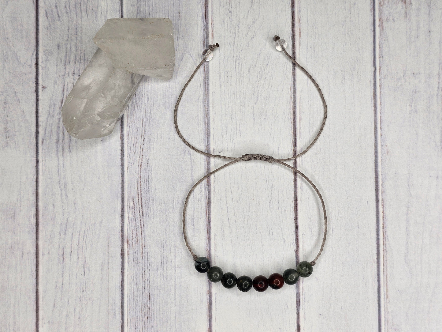 Pulsera de piedra de sangre