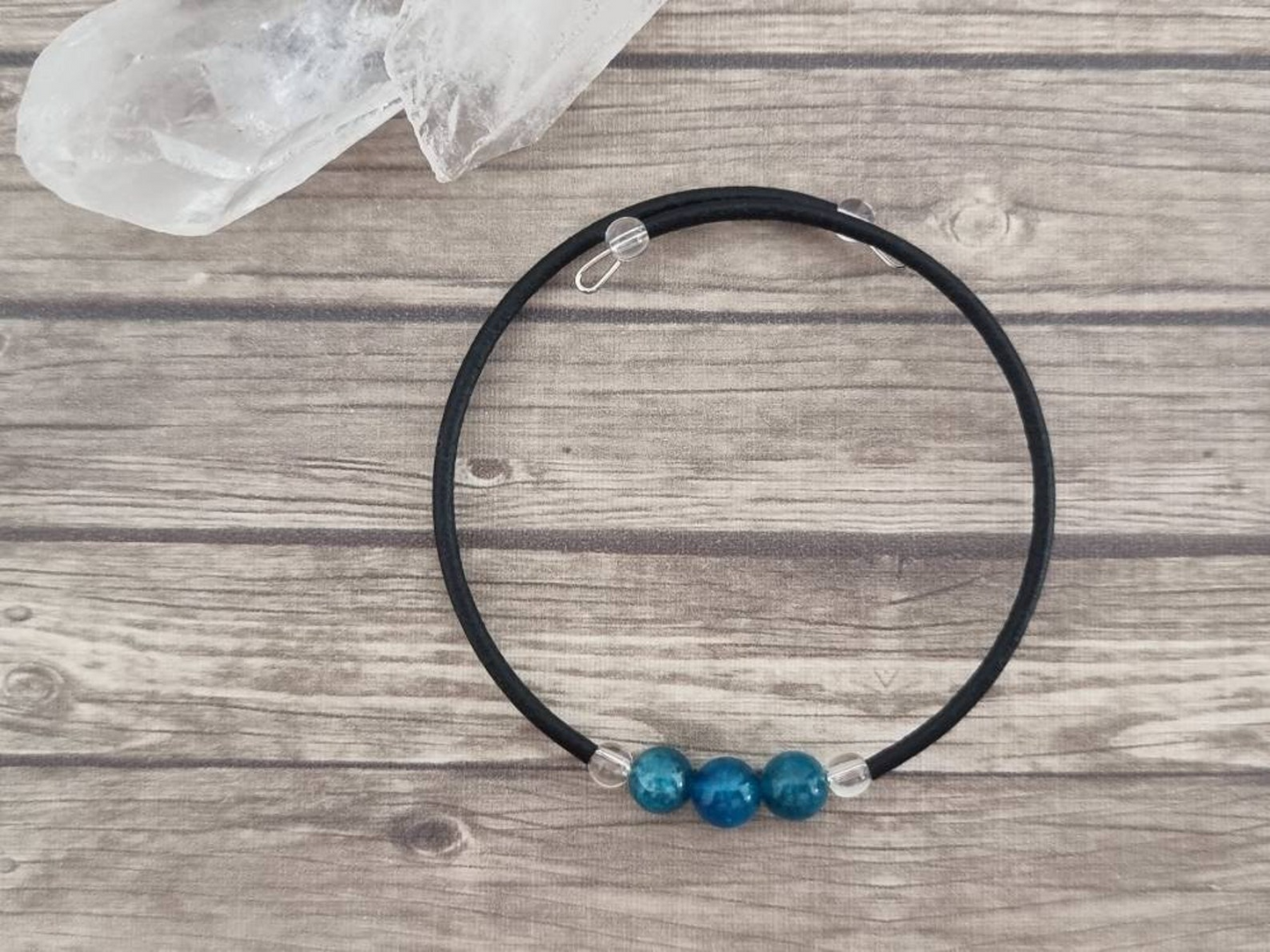 Pulsera de alambre de apatita