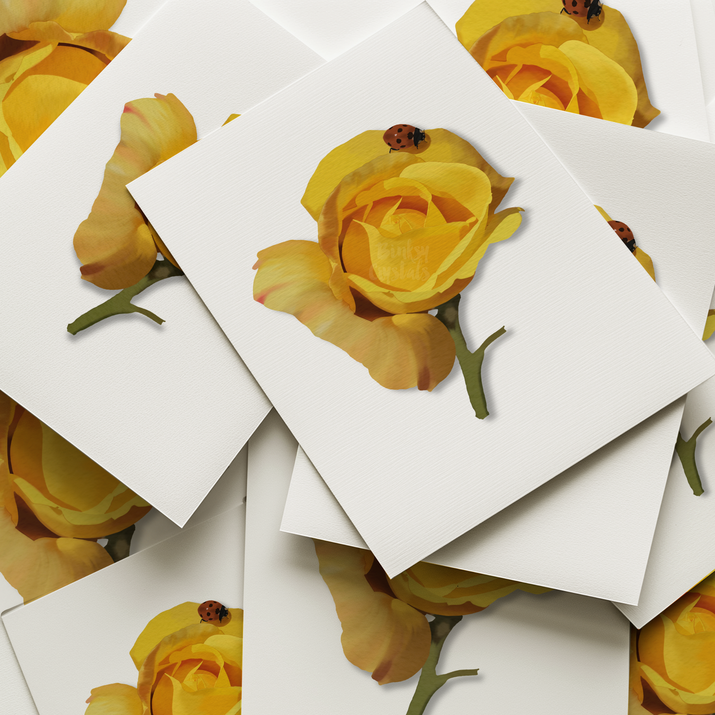 Chinatown Rose Matte Art Poster