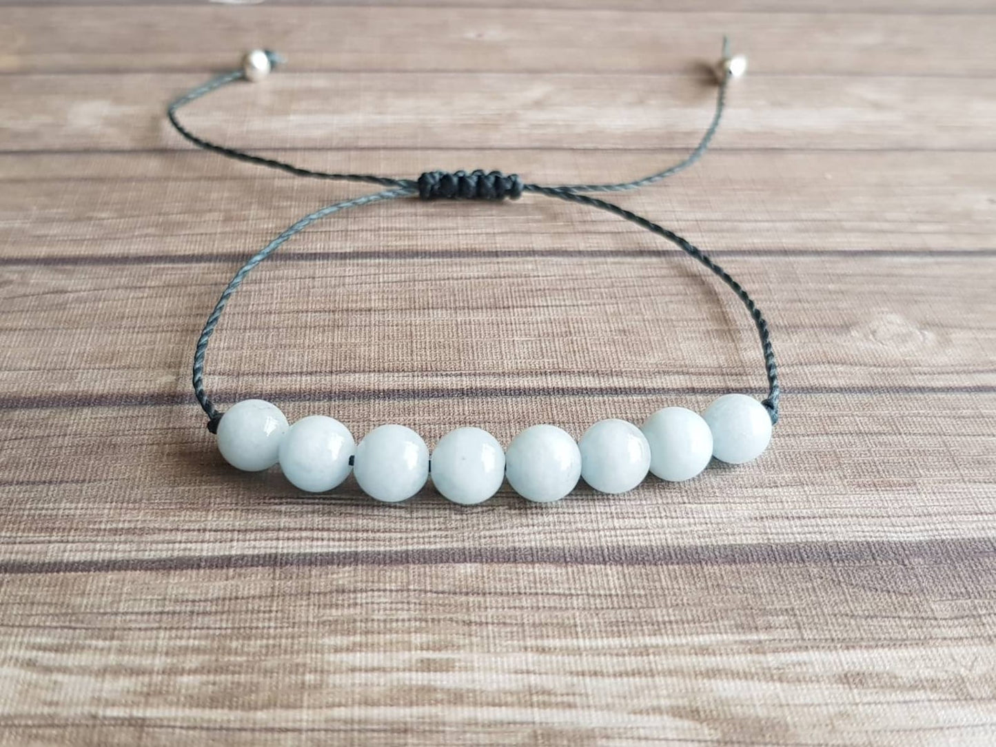 Pulsera de aguamarina