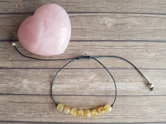 Citrine bracelet
