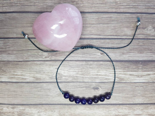 Lepidolite bracelet