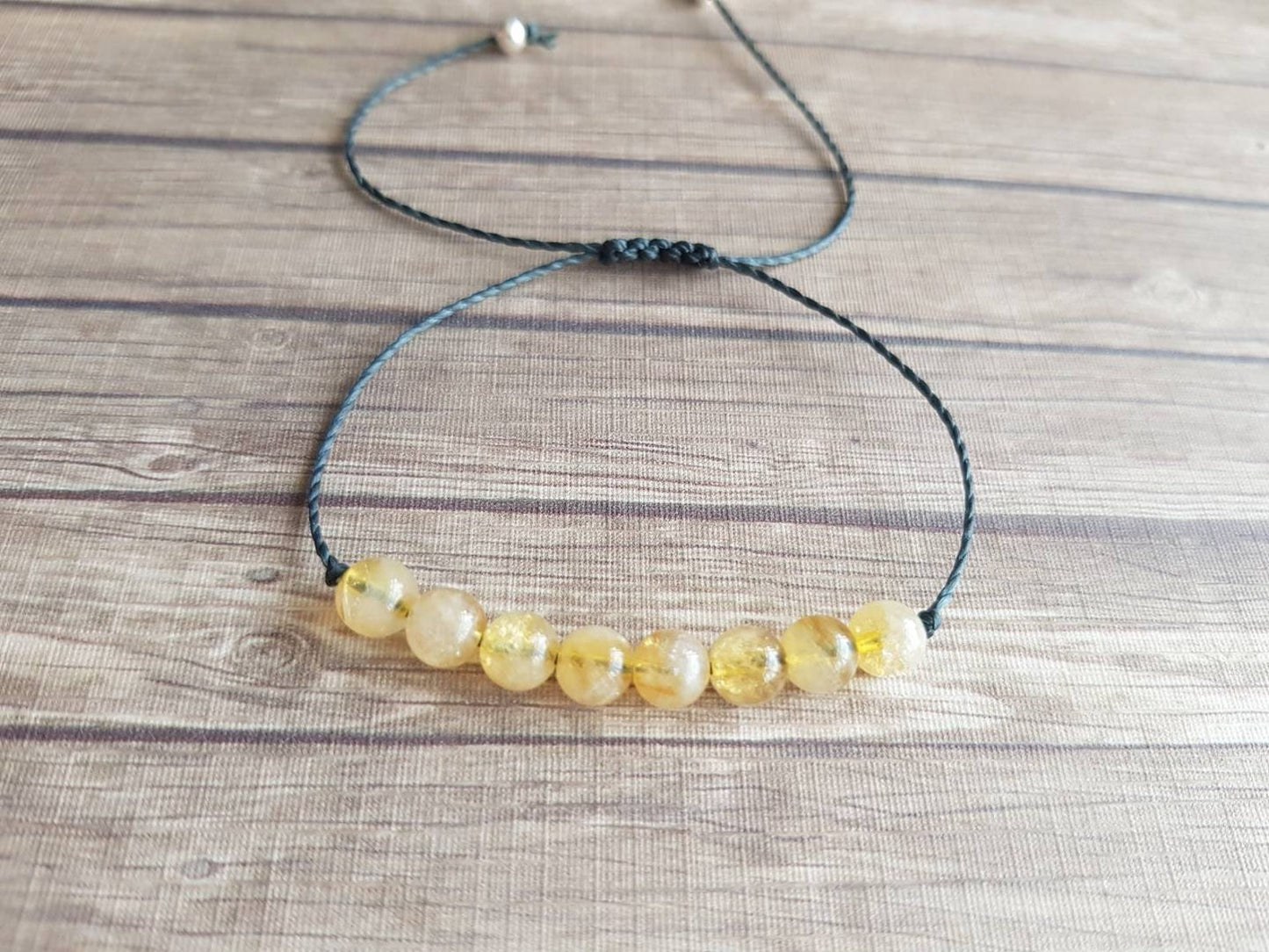 Citrine bracelet