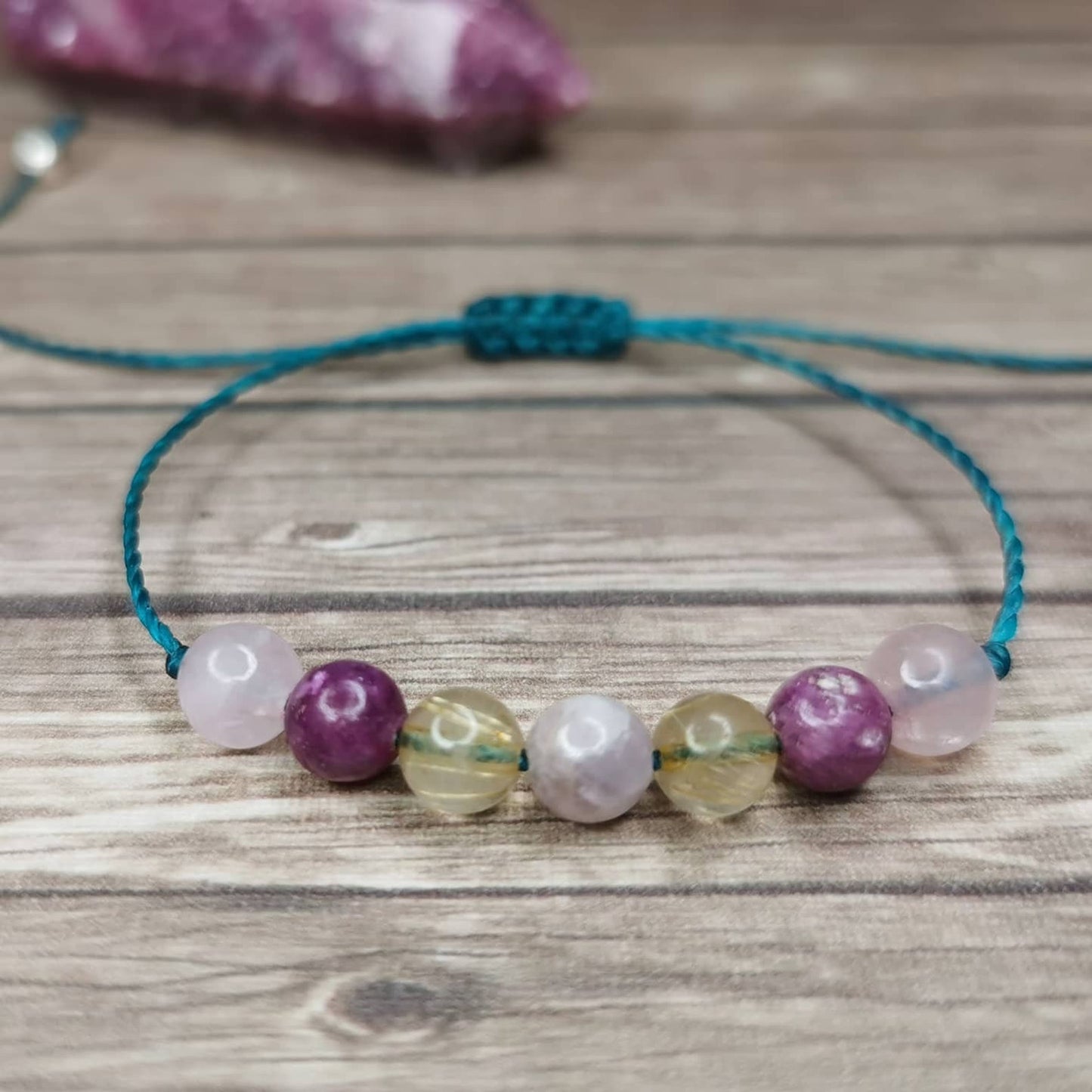 Pulsera de ansiedad - Lepidolita