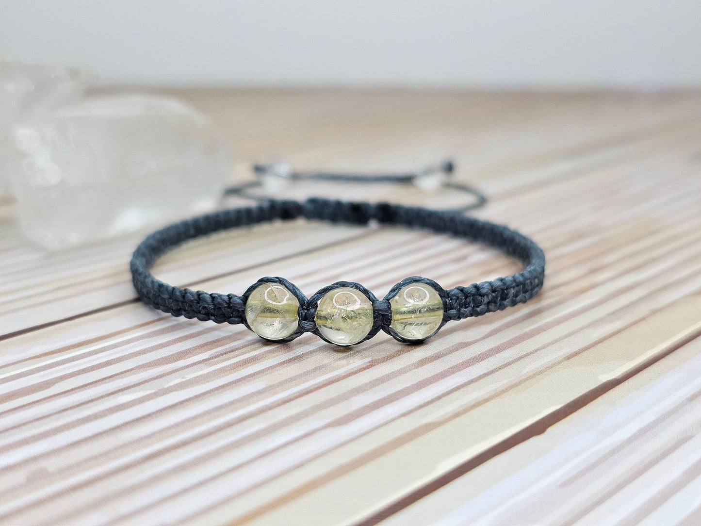 Pulsera de cuentas de citrino 