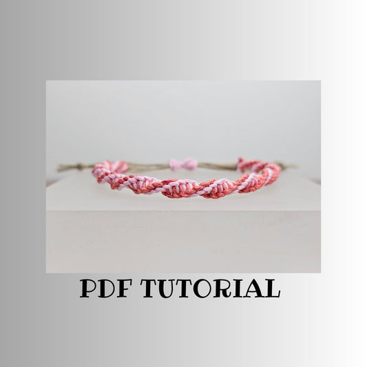 Tutorial de pulsera de doble hélice