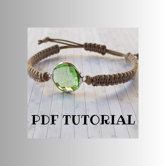 Tutorial de pulsera con conector de dijes