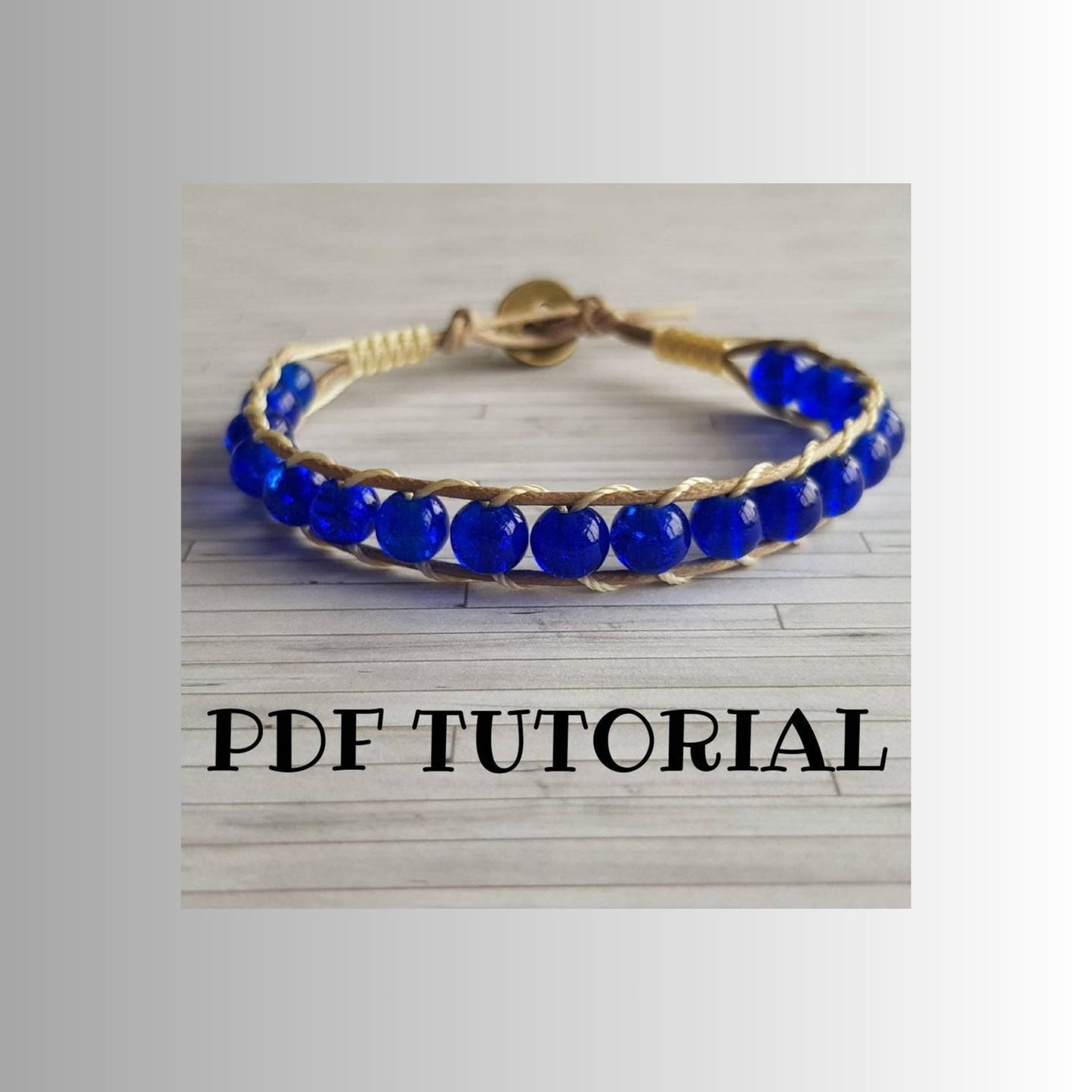 Tutorial de pulsera envolvente con cuentas